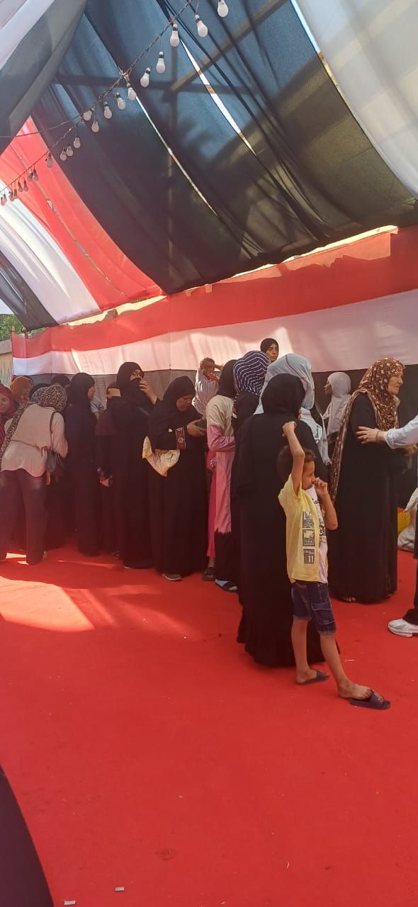 انتشار المواطنين داخل اللجان انتشار المواطنين داخل اللجان