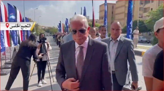 محافظ جنوب سيناء السابق يدُلي بصوته في انتخابات مجلس الشيوخ 2025
