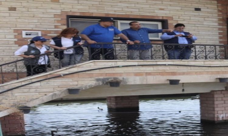 زيارة وفد رفيع المستوى من منظمة الأغذية والزراعة للكرام بالبحيرة