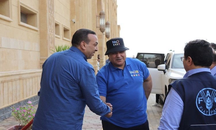 زيارة وفد رفيع المستوى من منظمة الأغذية والزراعة للكرام بالبحيرة