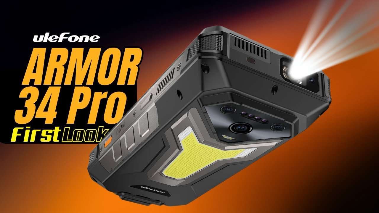 هاتف Ulefone الجديد ntroducing Ulefone Armor 34 Pro