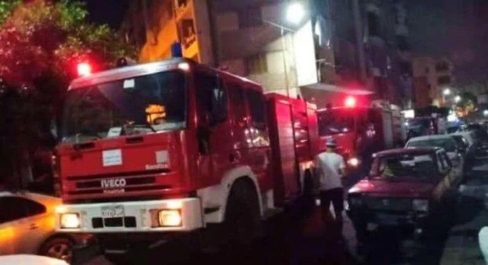 السيطرة على حريق شب بالإدارة الهندسية بحى شرق شبرا الخيمة