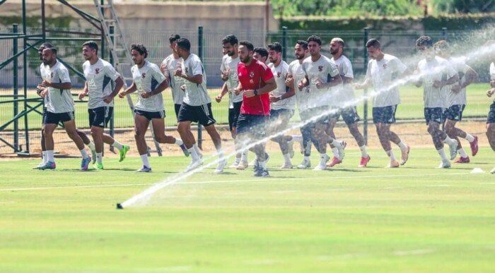 الأهلي يواصل تدريباته اليوم استعدادًا لمباراة غزل المحلة