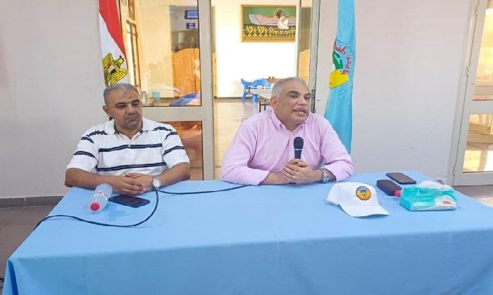 رئيس جامعة طنطا يتفقد المعسكر الصيفي الطلابي ببلطيم