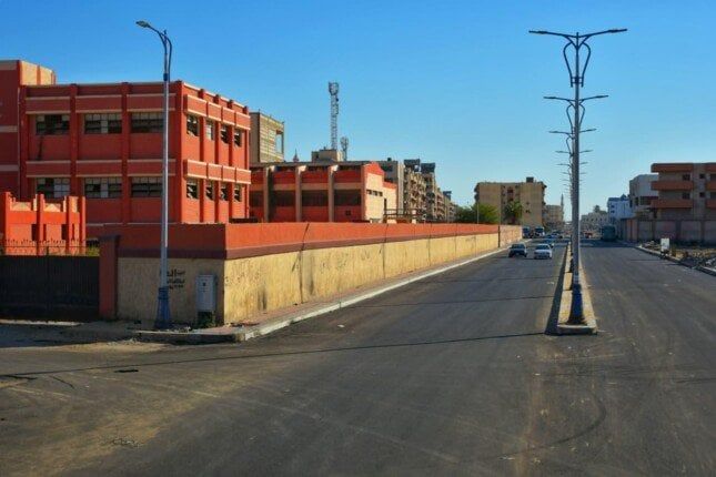 قرب الانتهاء من أعمال تطوير طريق جديد يربط شارعي العبور وعادل الشربيني ببورسعيد