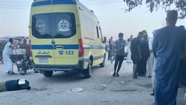 مصرع أب وإصابة نجله في حادث تصادم سيارة مع تروسيكل بالمنوفية