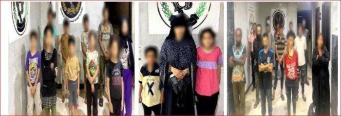 «على طريقة الكتعة».. الداخلية تضبط عصابة استغلال الأطفال في التسول