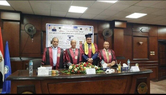 الباحث عطية الديسطي يحصل على الدكتوراه عن «قضايا التفسير في حاشية ملاخسرو» بآداب طنطا