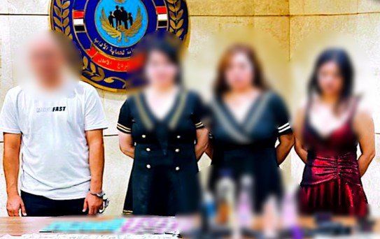 ضبط شبكة دعارة أجنبية في التجمع الأول