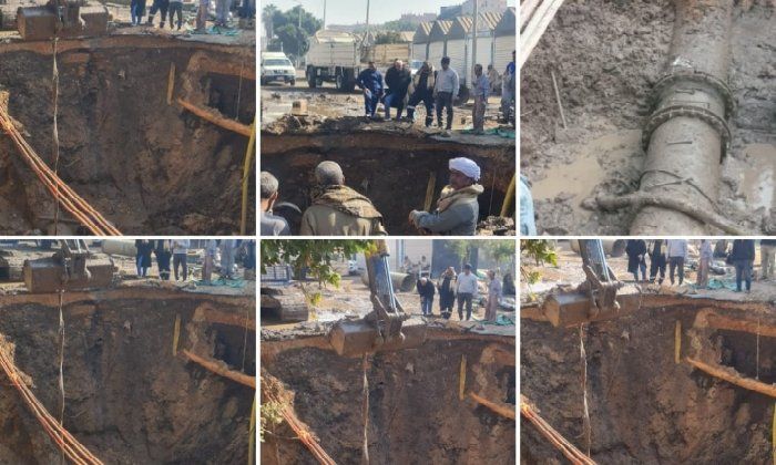 مياه قنا تنتهي من تنفيذ خط بديل لتغذية قرى خط الجبل بمركز أبوتشت