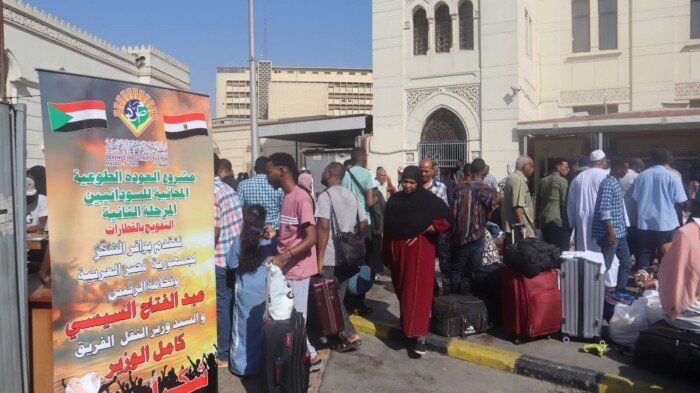 رافعين شعار «شكرًا مصر».. انطلاق الرحلة الثامنة لنقل الأشقاء السودانيين لوطنهم